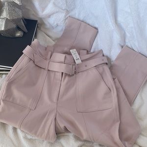 High waist trousers